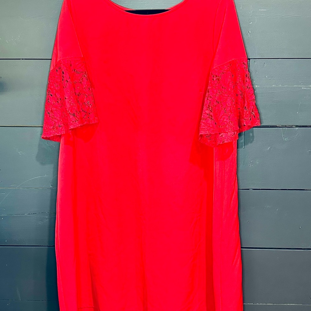 Lane Bryant Vibrant Red Dress